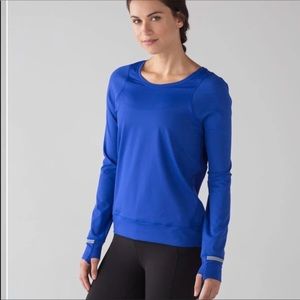 Lululemon Longsleeve Mind Over Miles Tee